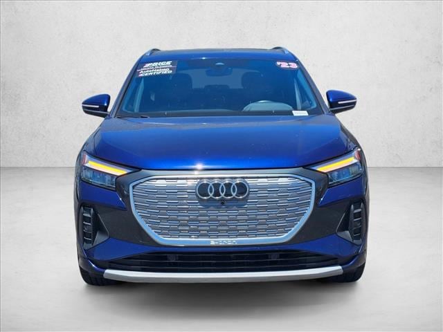 Used 2023 Audi Q4 e-tron Premium Plus with VIN WA1BCBFZ2PP016410 for sale in Peoria, AZ
