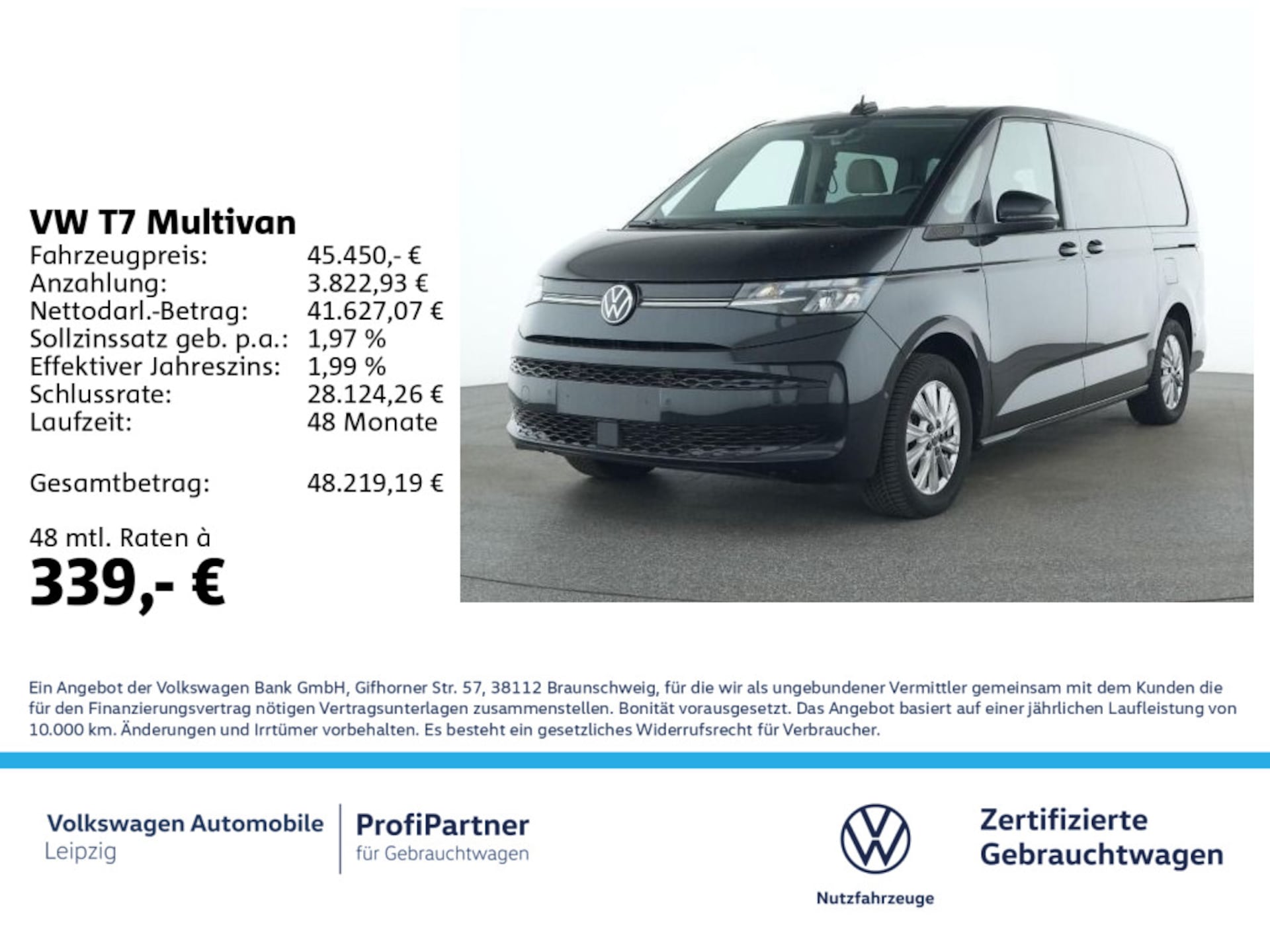 Volkswagen Multivan Langversion Life