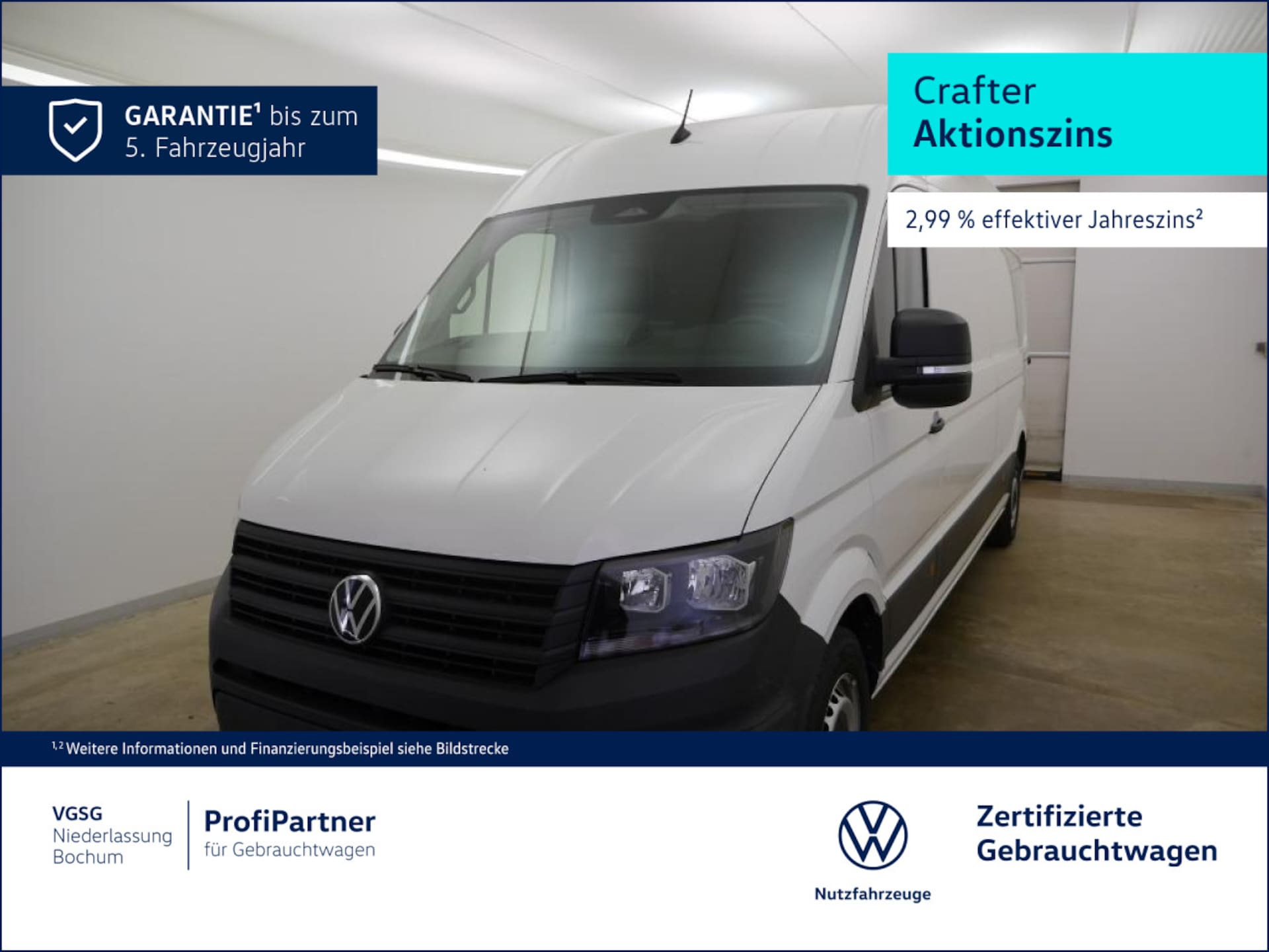 Volkswagen Crafter Kasten langer Radstand