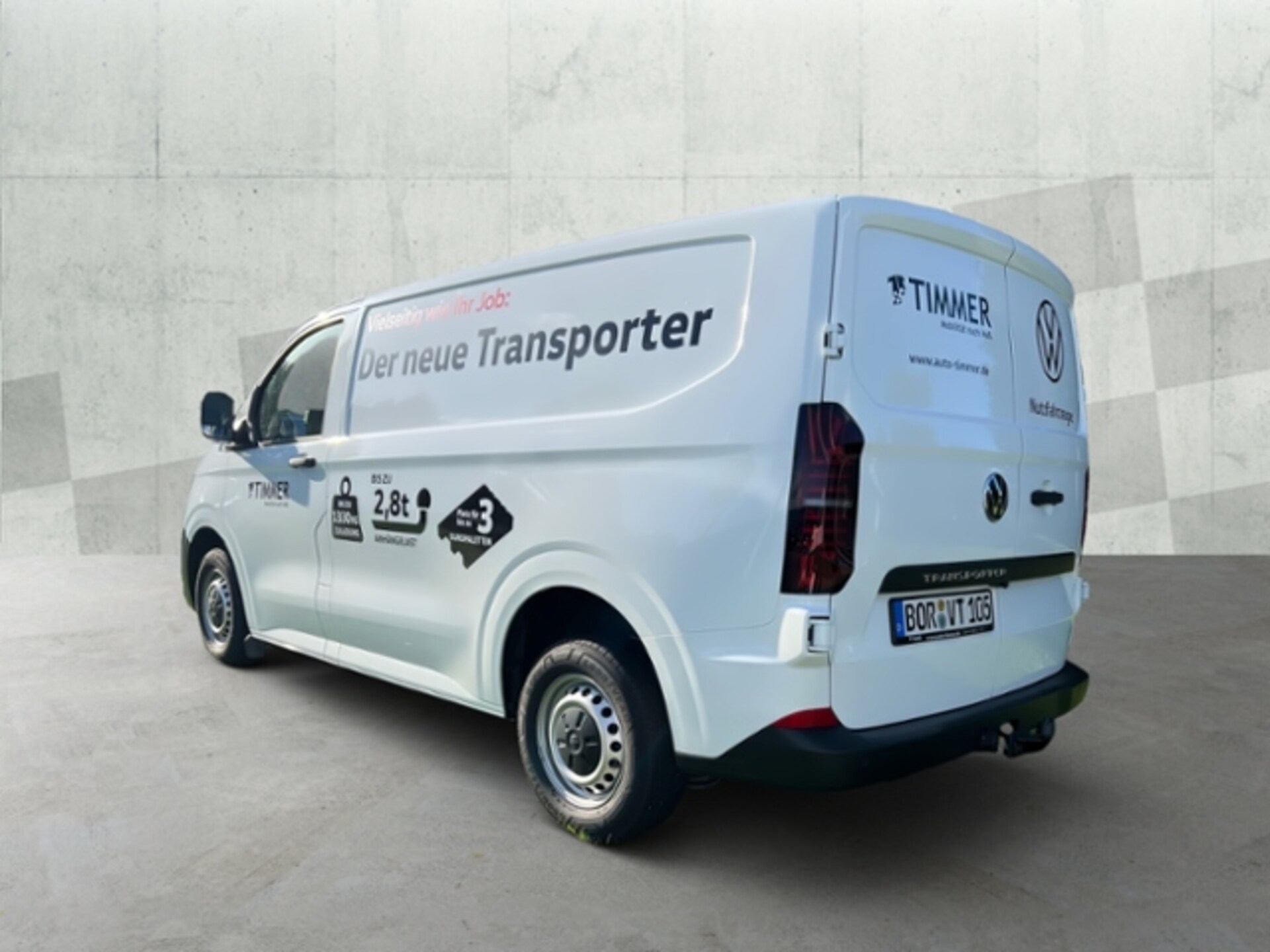 Volkswagen Transporter Kasten kurzer Radstand