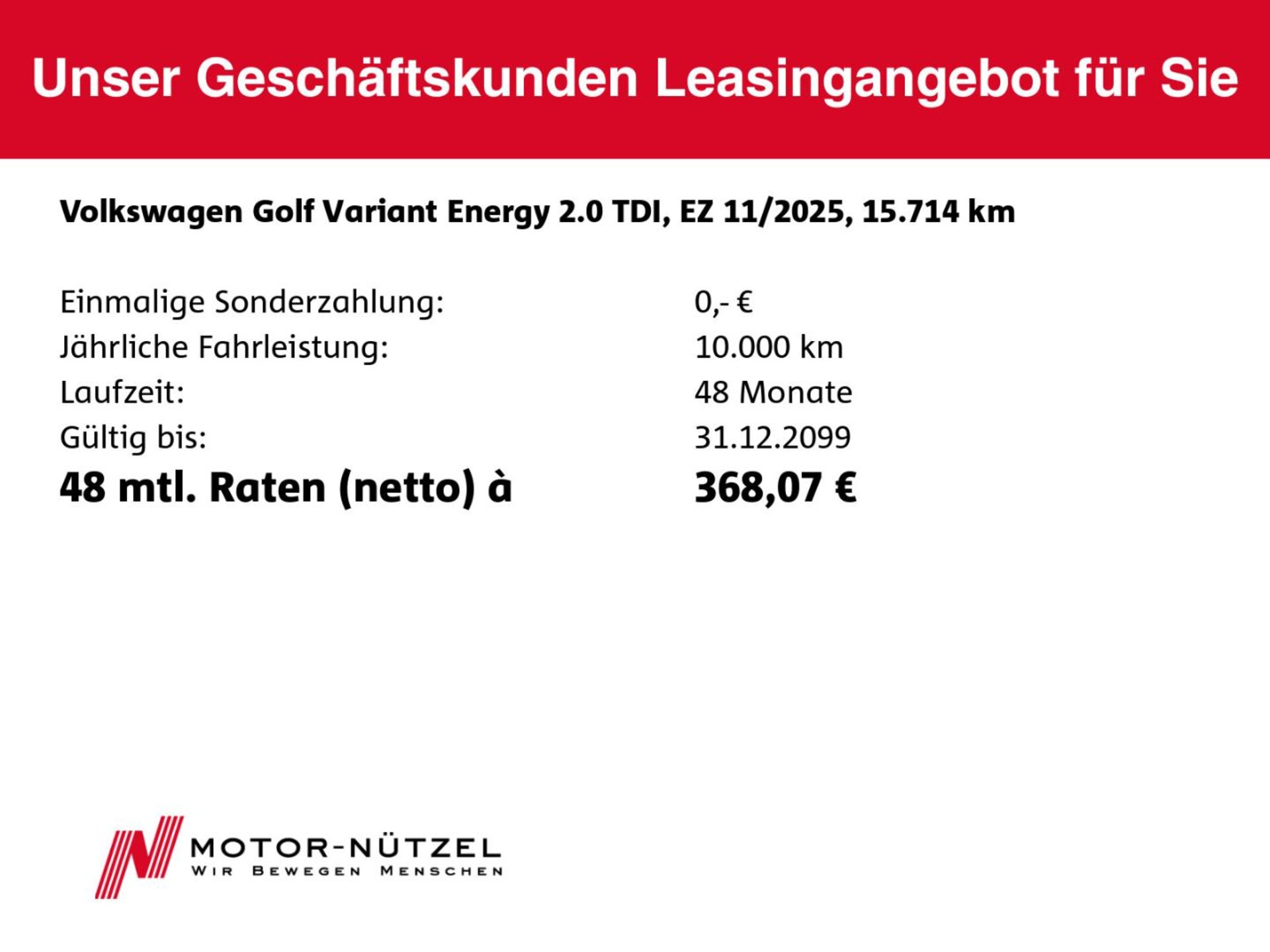 Volkswagen Golf Variant ENERGY