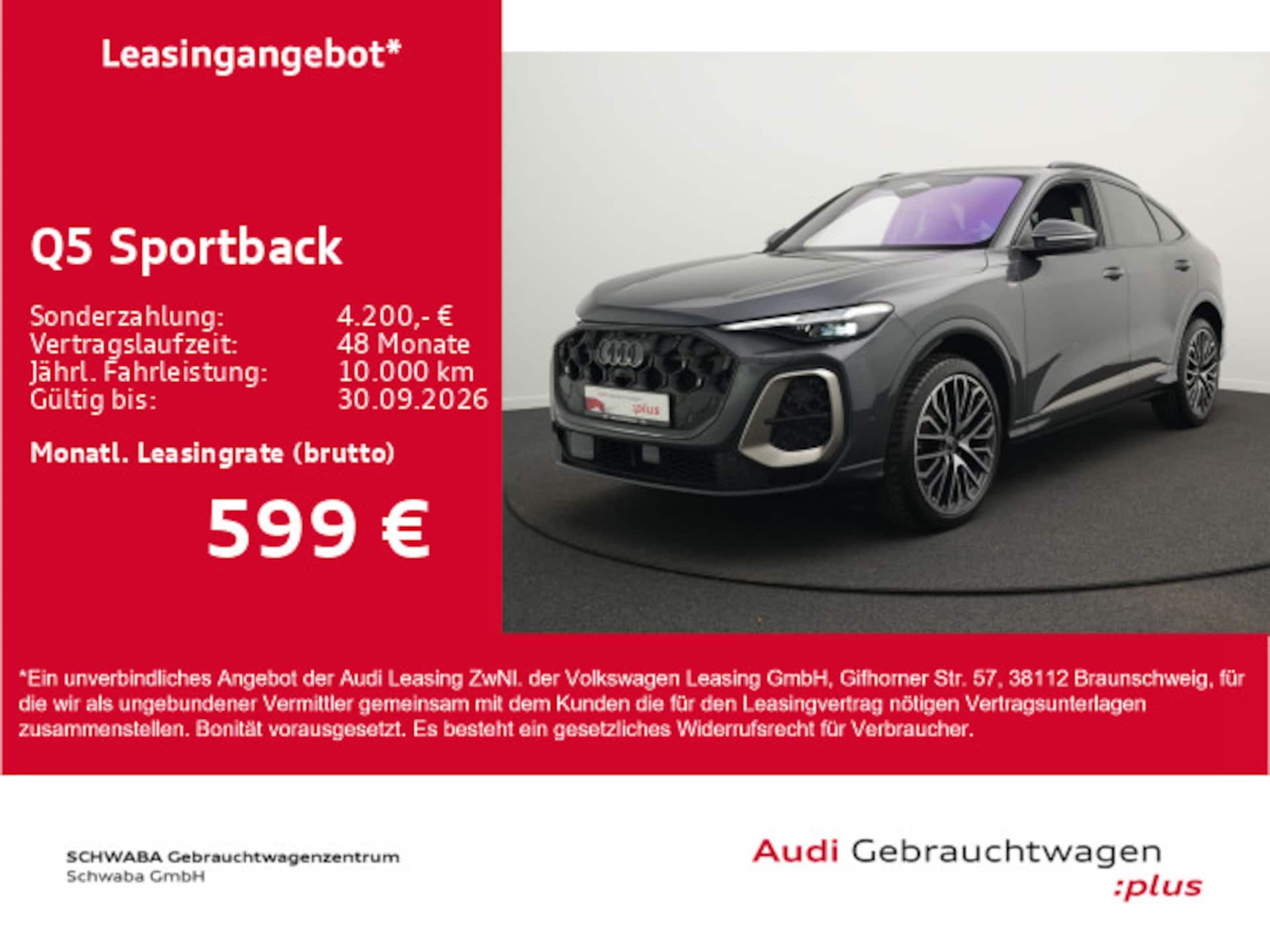 Audi Q5 Sportback edition one
