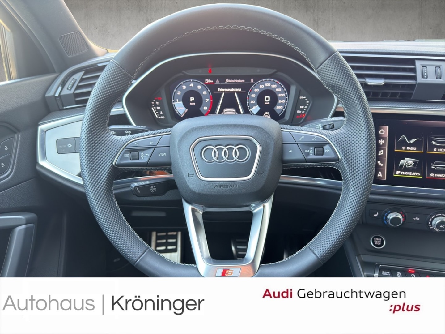 Bild über Audi Q3 Sportback S line 35 TFSI S tronic - für weitere Informationen kontaktieren Sie den Audi Partner