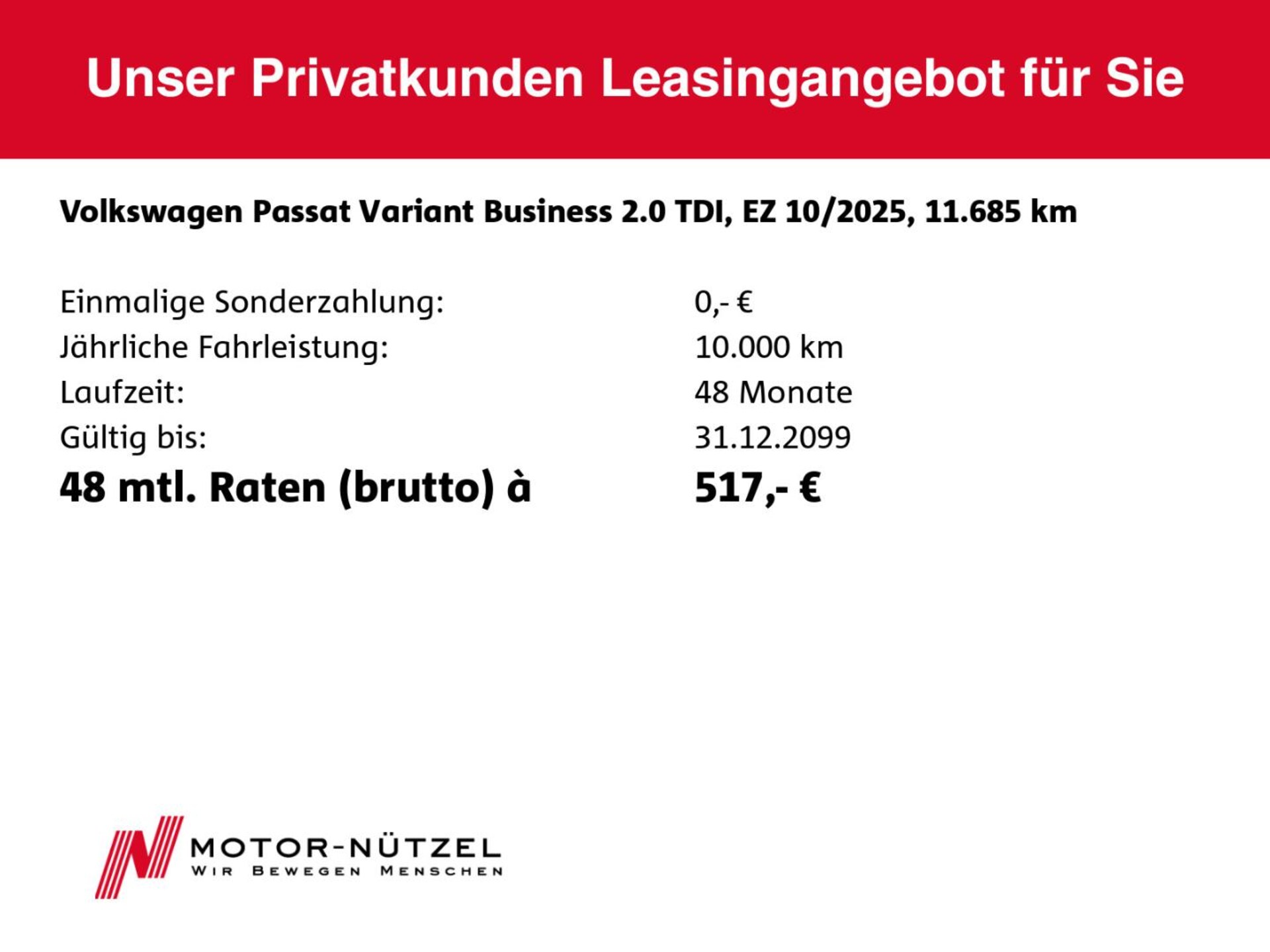 Volkswagen Passat Business