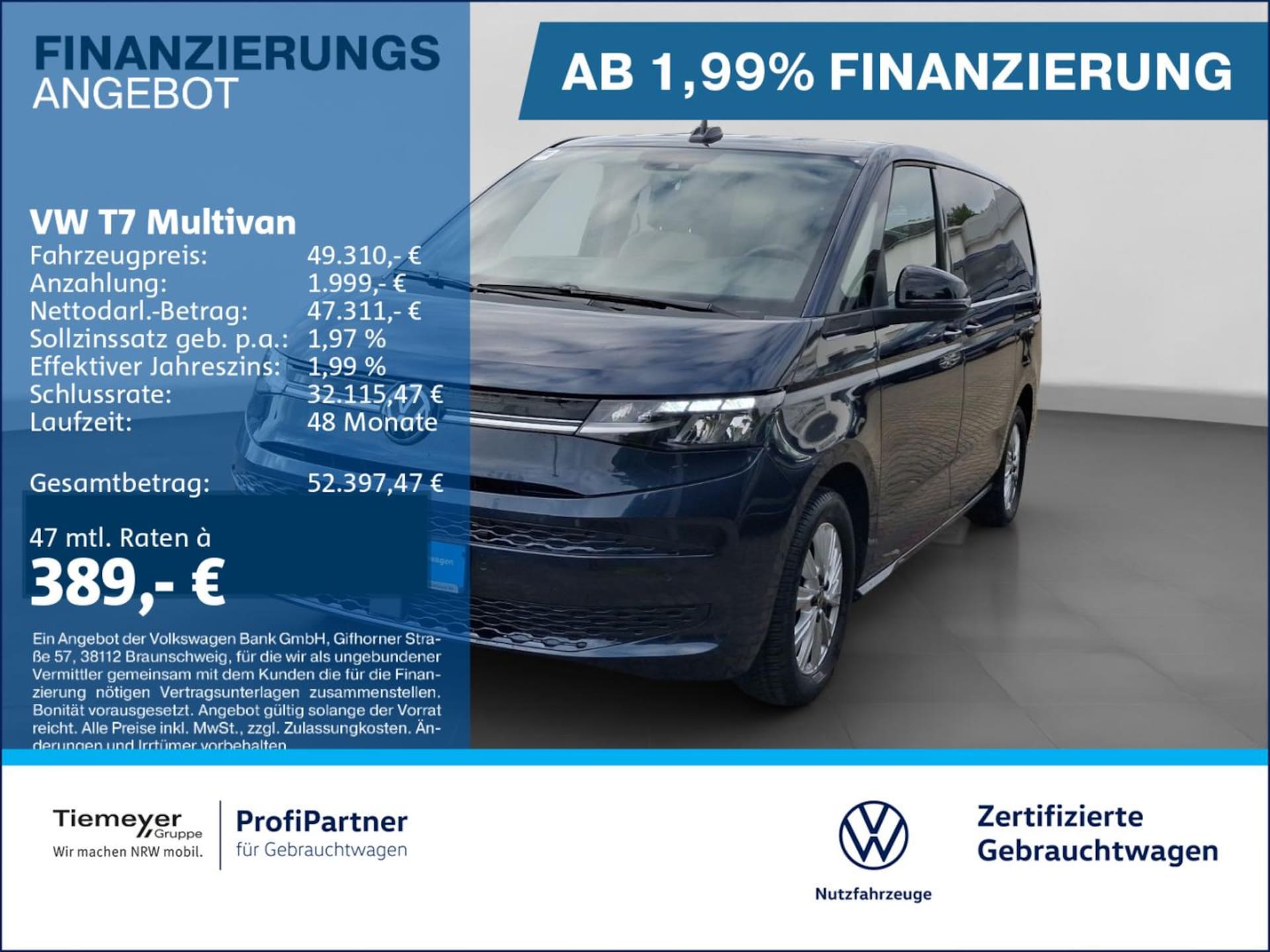 Volkswagen Multivan Langversion Life