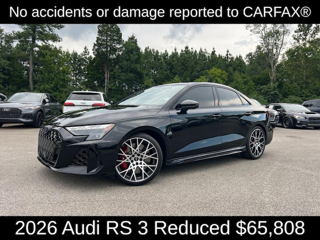 Photo of 2026 Audi RS3 Sedan