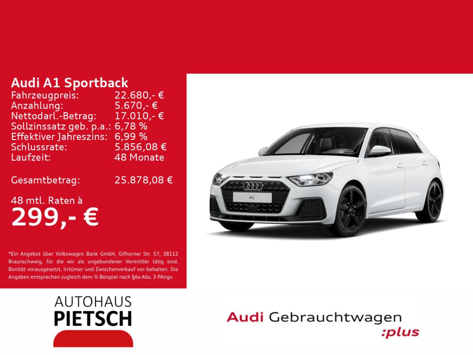 Audi A1 Sportback – Bild 2