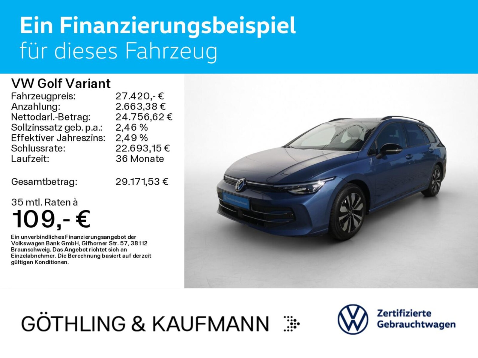Volkswagen Golf Variant – Bild 2
