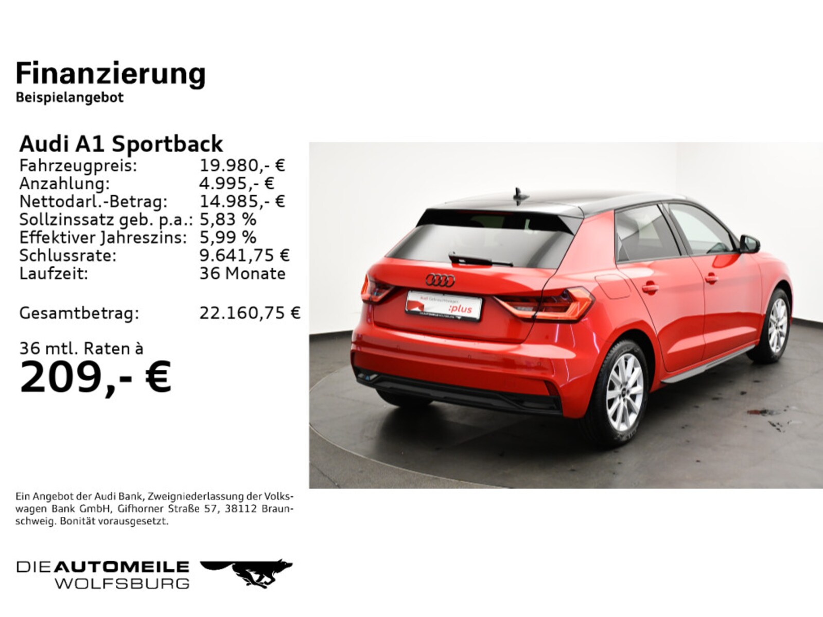 Audi A1 Sportback – Bild 2