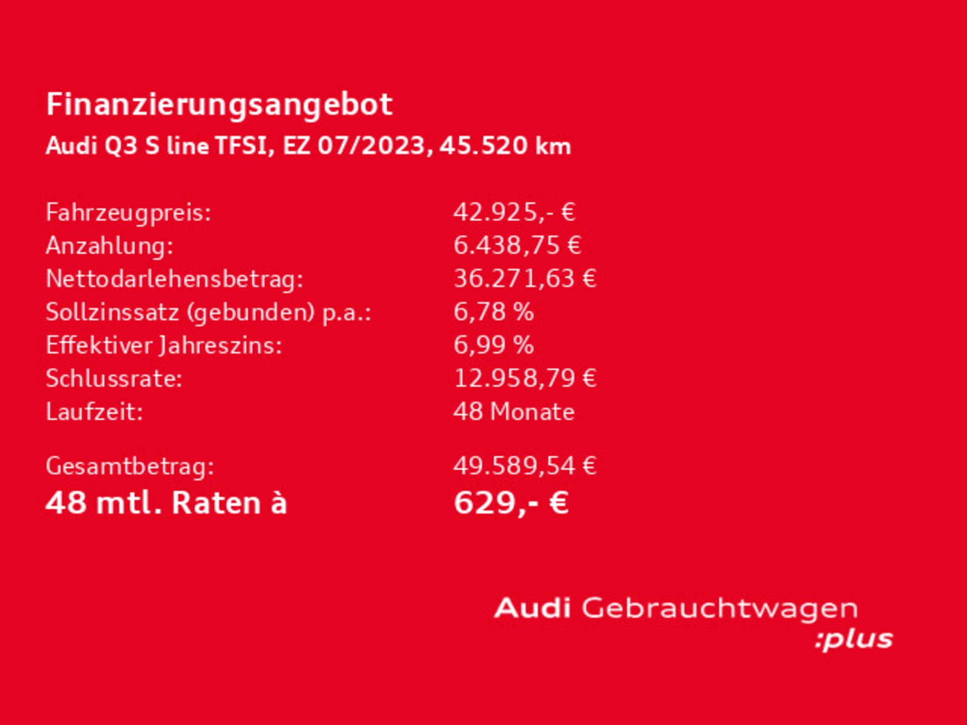 Audi Q3 SUV S line