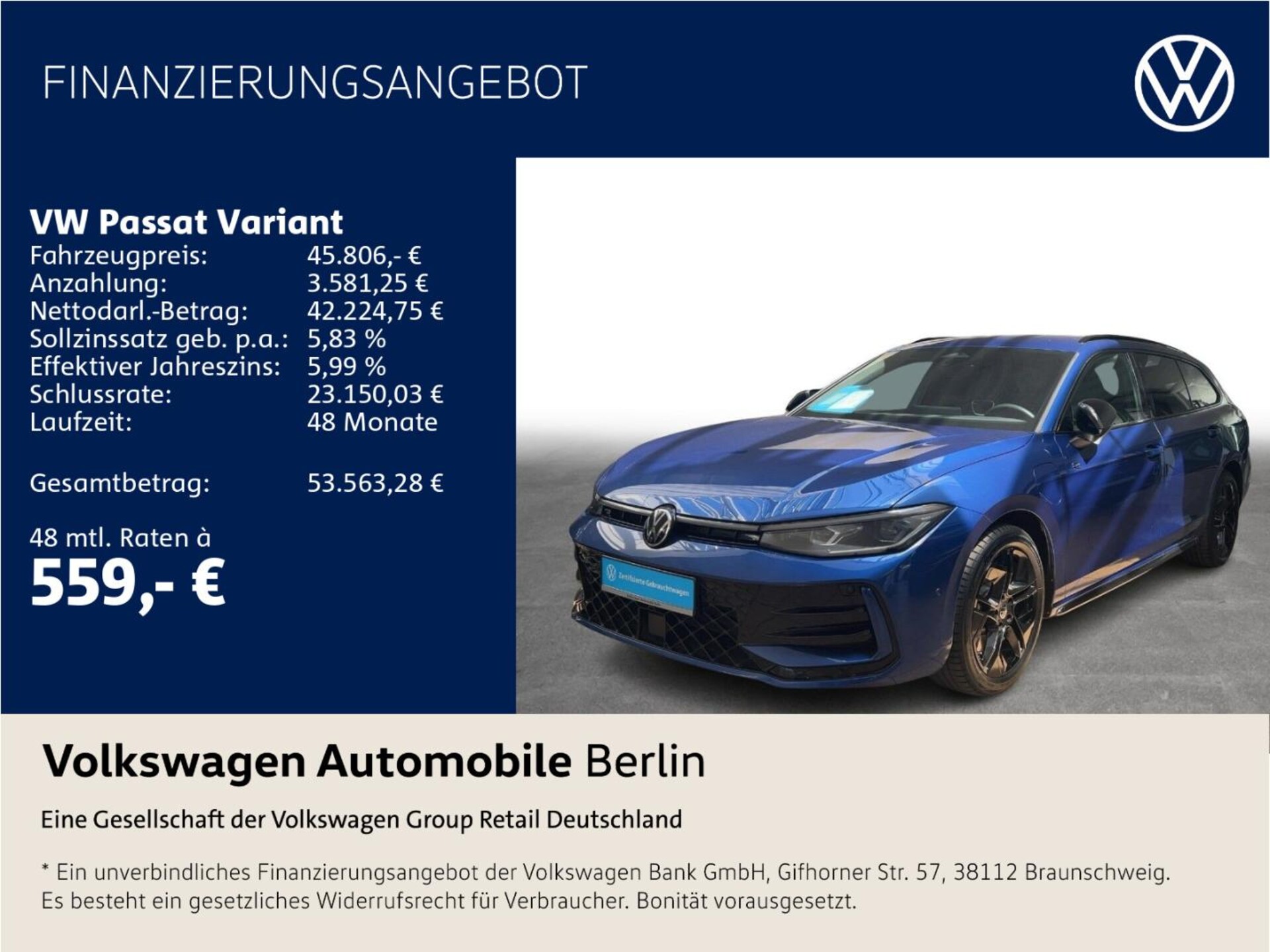Volkswagen Passat R-Line