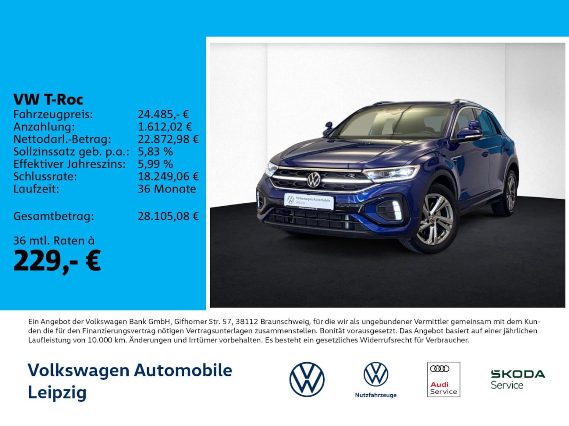 Volkswagen T-Roc R-Line