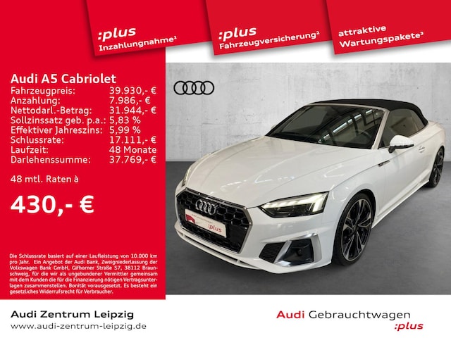 Image about Audi A5 Cabriolet 40 TFSI quattro S tronic