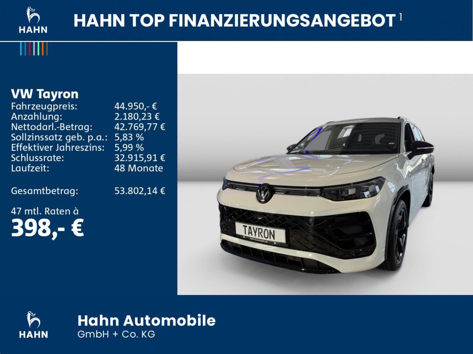 Volkswagen Tayron – Bild 2