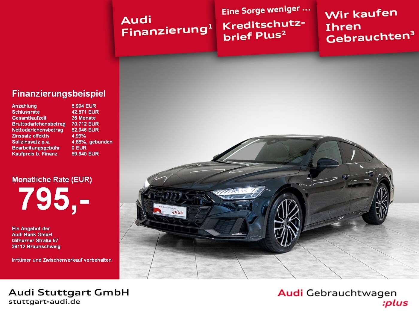 Image about Audi A7 Sportback 40 TDI quattro S tronic