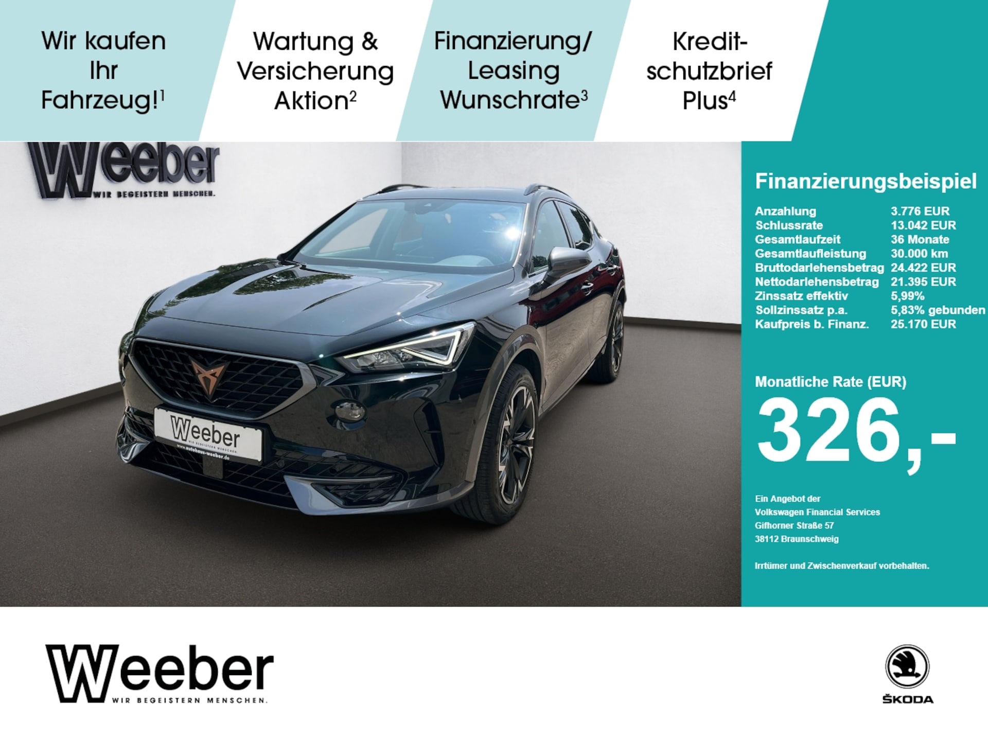 Cupra Formentor 2023 — *AHK*KAMERA*NAVI*ACC*SHZ*KESSY* AHK