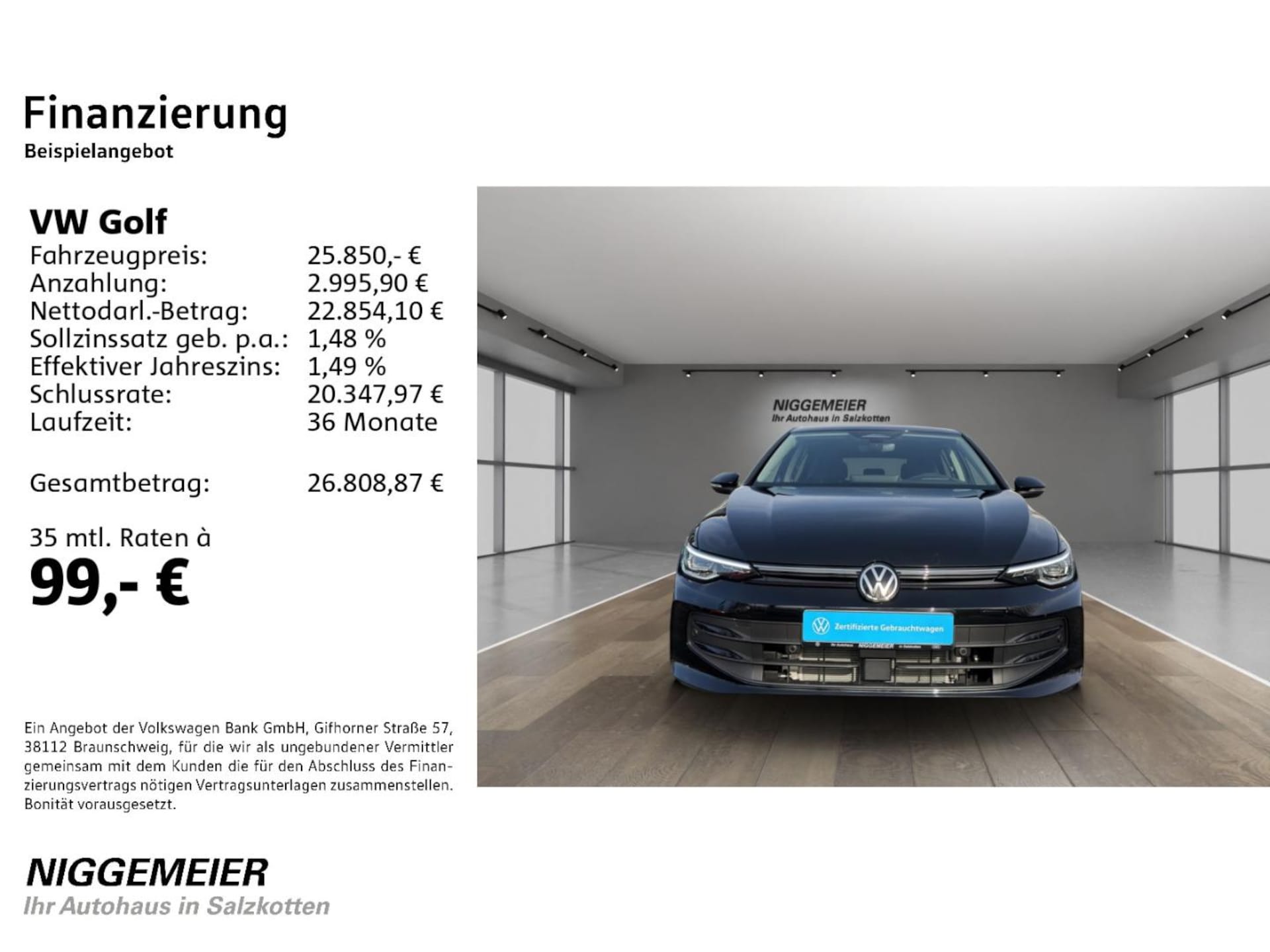 Volkswagen Golf Life