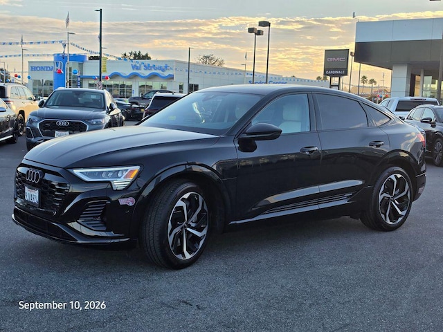 Used 2024 Audi Q8 Sportback e-tron Premium Plus with VIN WA1CAAGE1RB028483 for sale in Seaside, CA