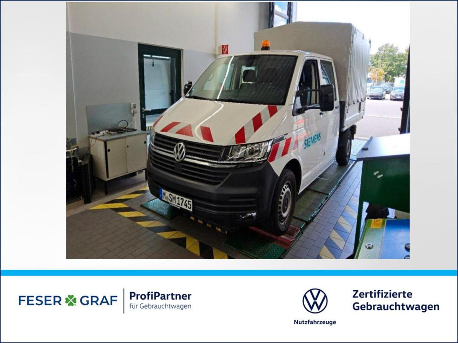 Volkswagen T6.1 Transporter Pritschenwagen Doppelkabine