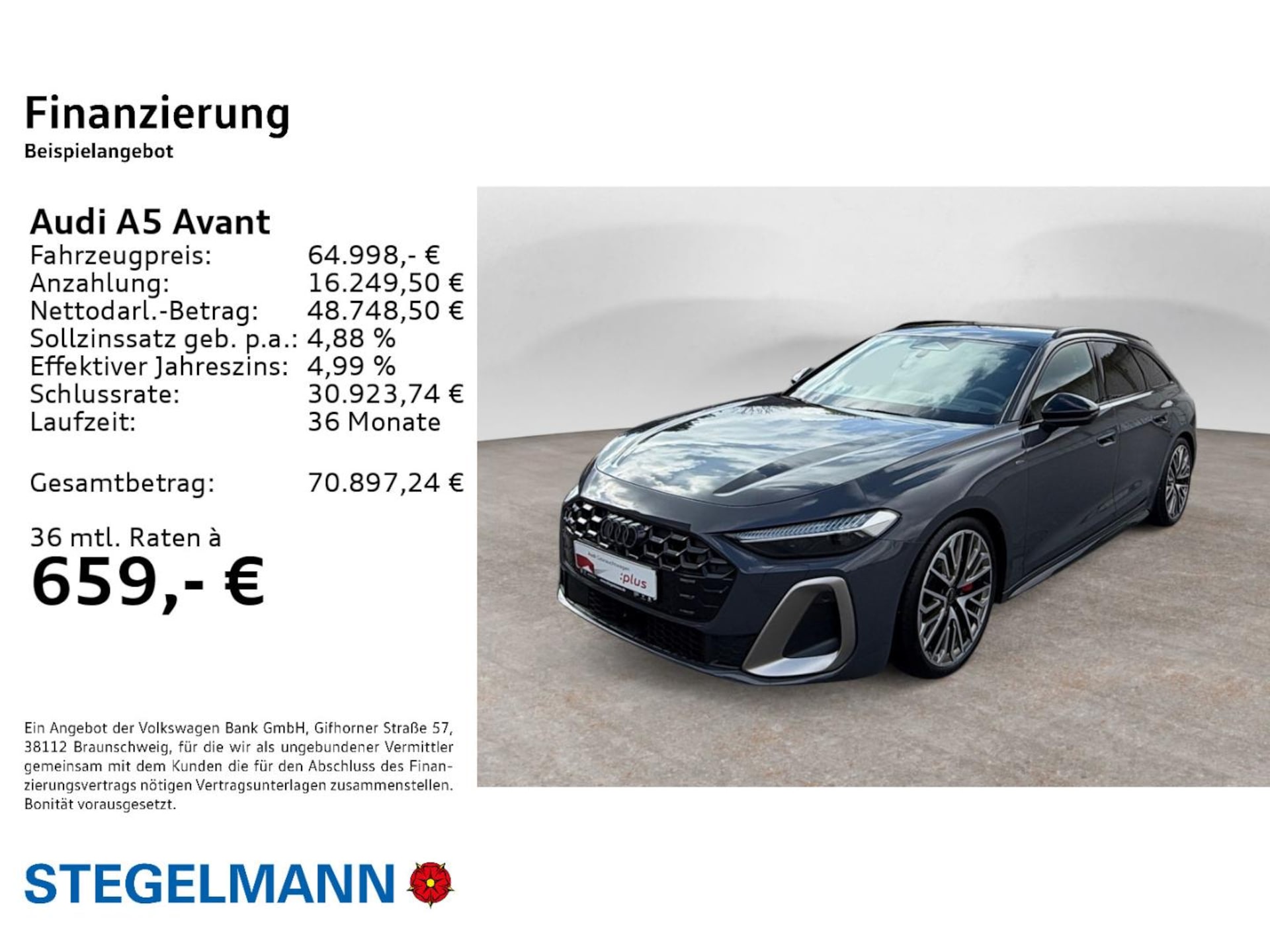 Audi A5 Avant e-hybrid edition one