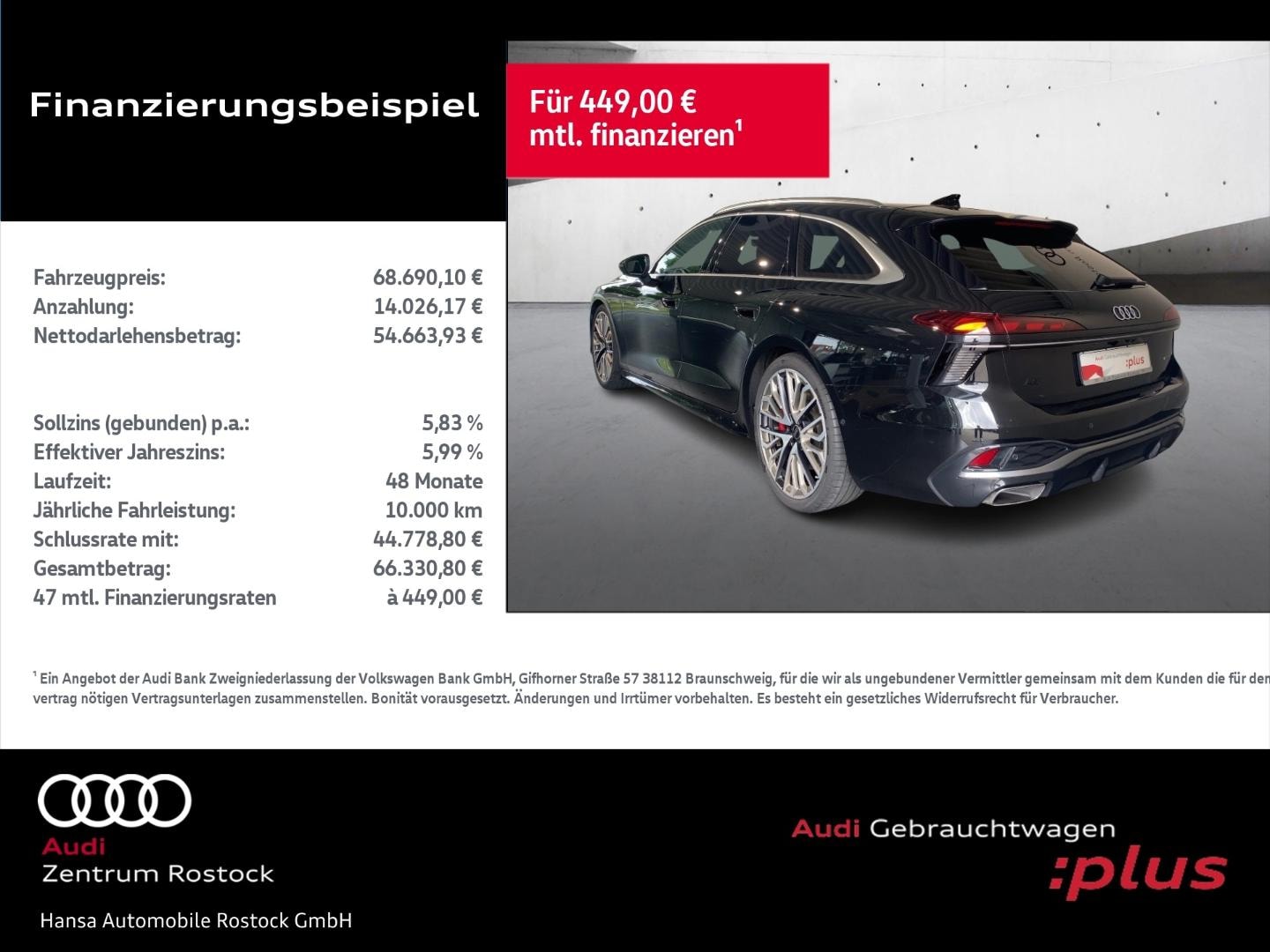 Bild über Audi A6 Avant TFSI quattro 270 kW S tronic - für weitere Informationen kontaktieren Sie den Audi Partner