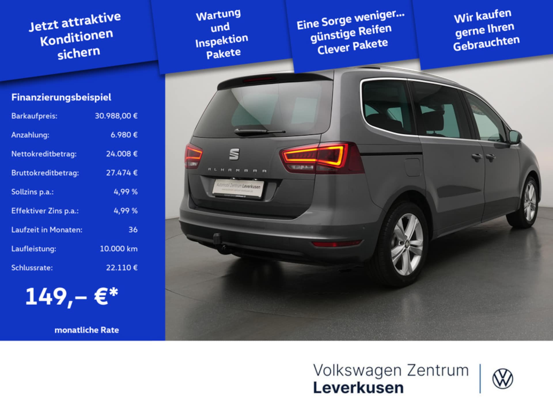 SEAT Alhambra XCELLENCE