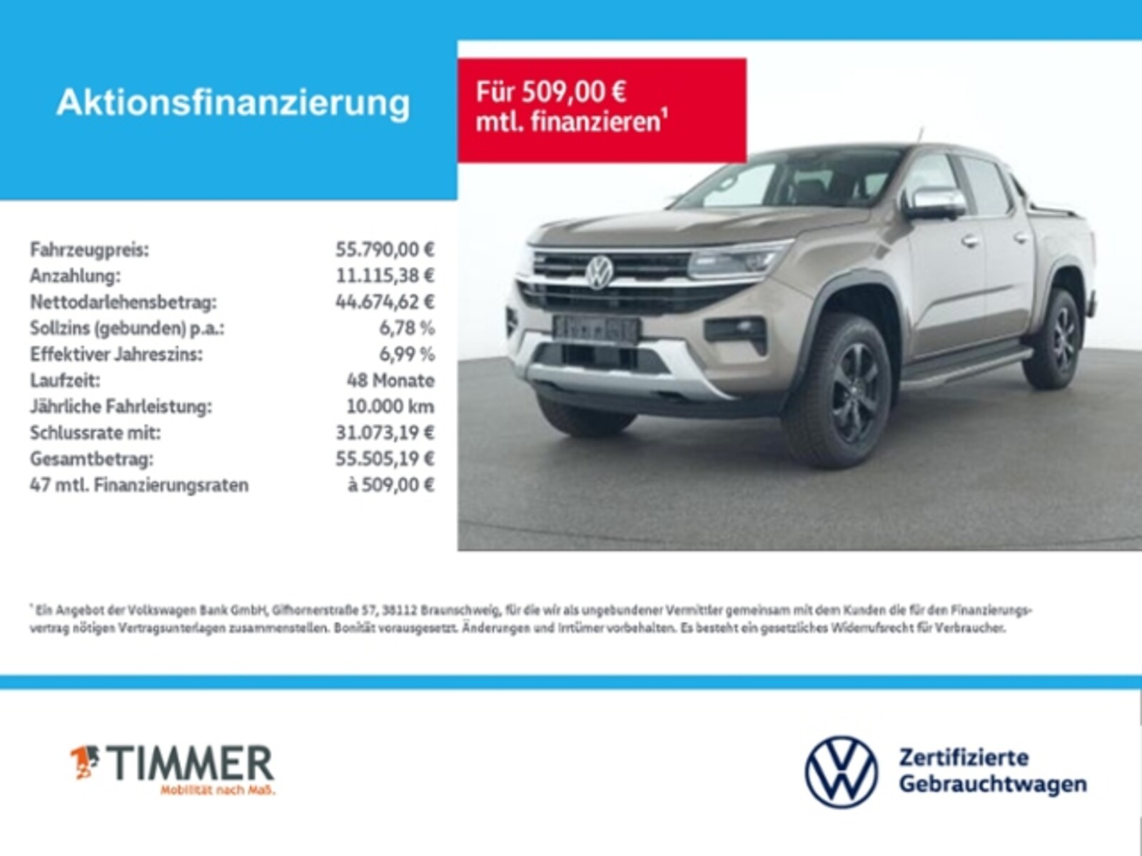Volkswagen Amarok DoubleCab – Bild 2