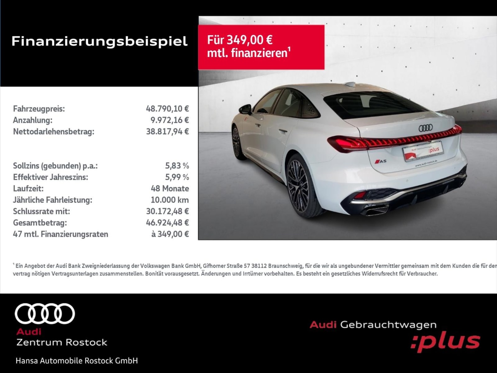 Audi A5 Limousine – Bild 3