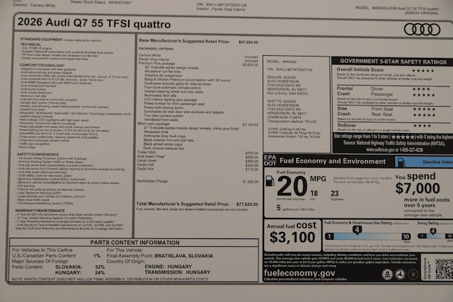 2026 Audi Q7 Premium Plus - Photo 32