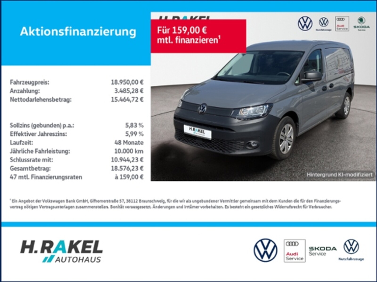 Volkswagen Caddy Maxi Cargo