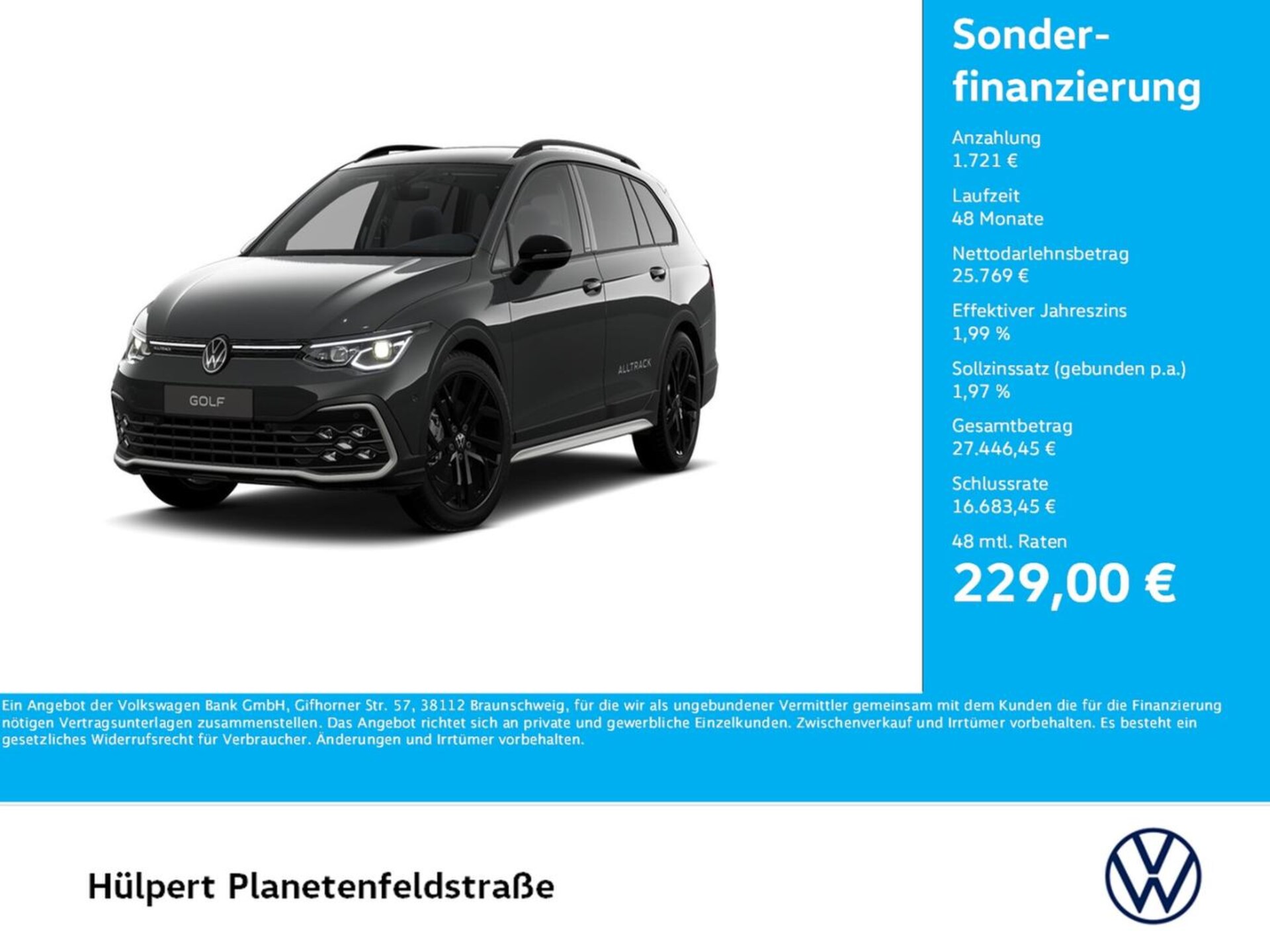 Volkswagen Golf Variant Alltrack