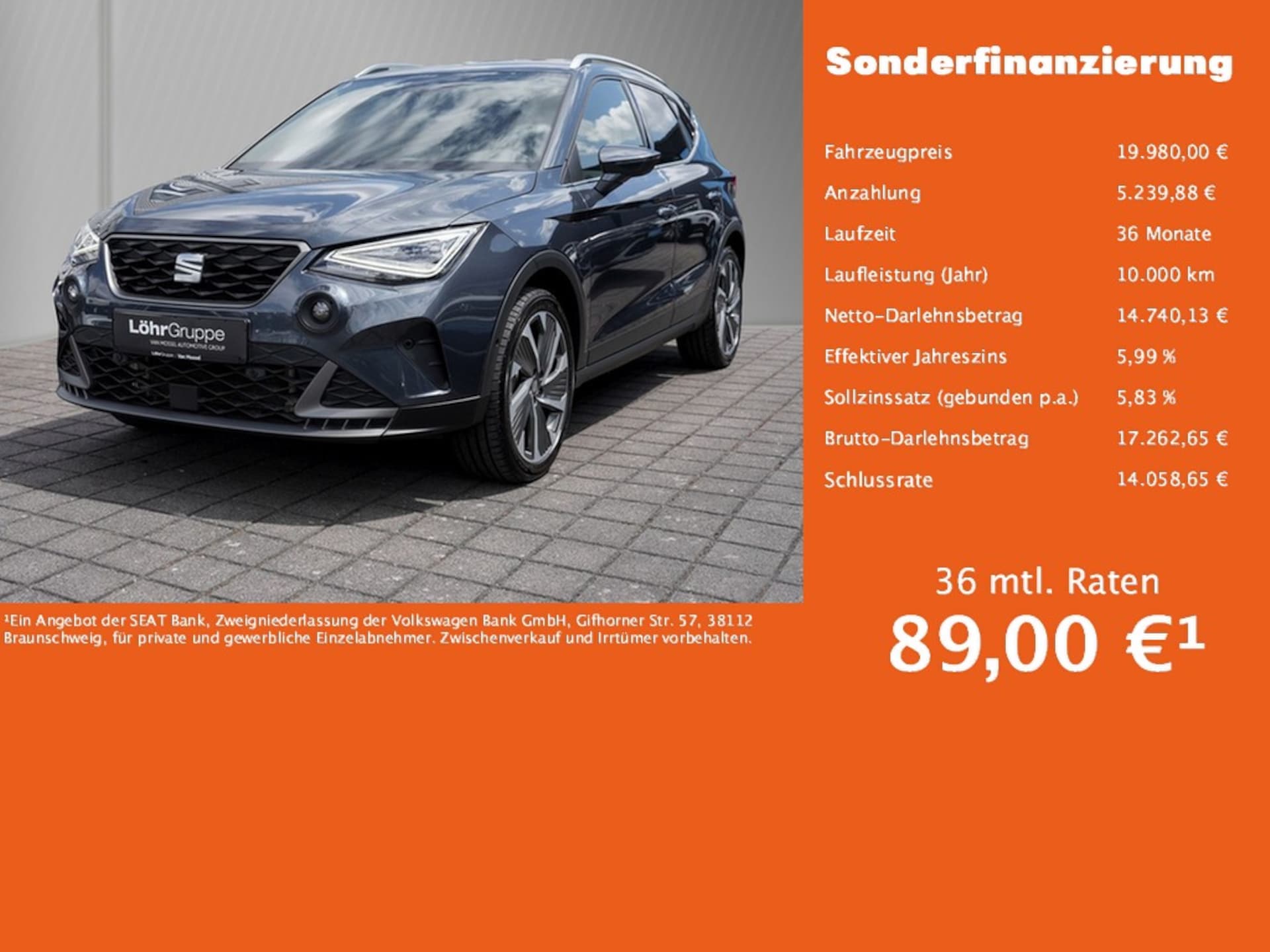 SEAT Arona FR