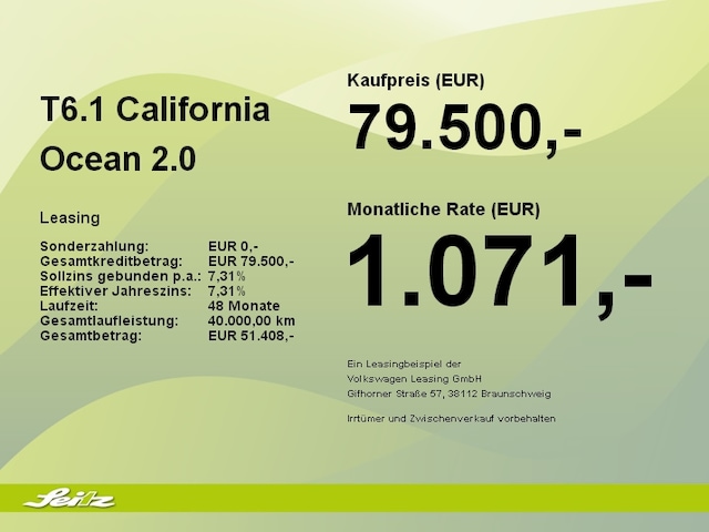 Volkswagen T6.1 California
