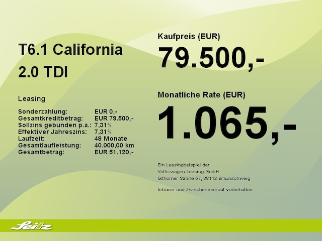 Volkswagen T6.1 California