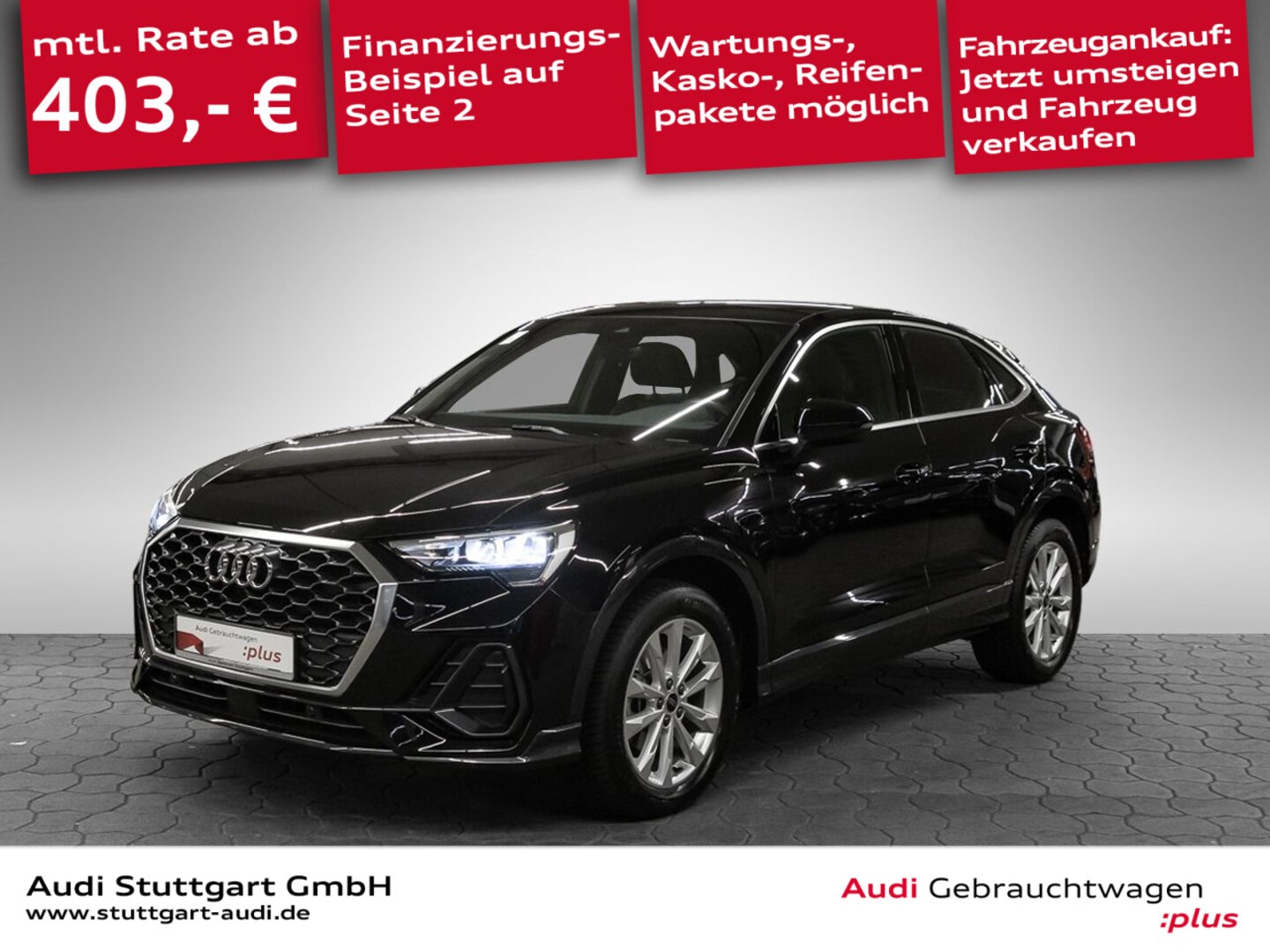 Bild über Audi Q3 Sportback 35 TDI S tronic - für weitere Informationen kontaktieren Sie den Audi Partner