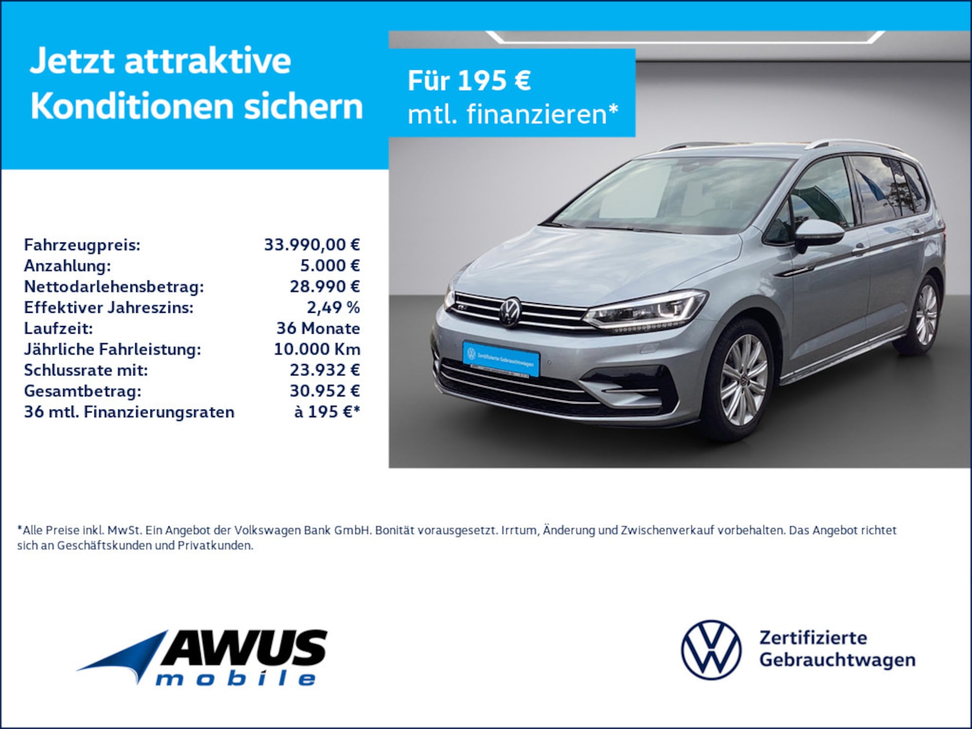 Volkswagen Touran Comfortline