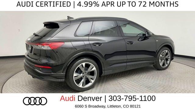 Certified 2024 Audi Q4 e-tron Premium with VIN WA1KUBFZ6RP039639 for sale in Littleton, CO