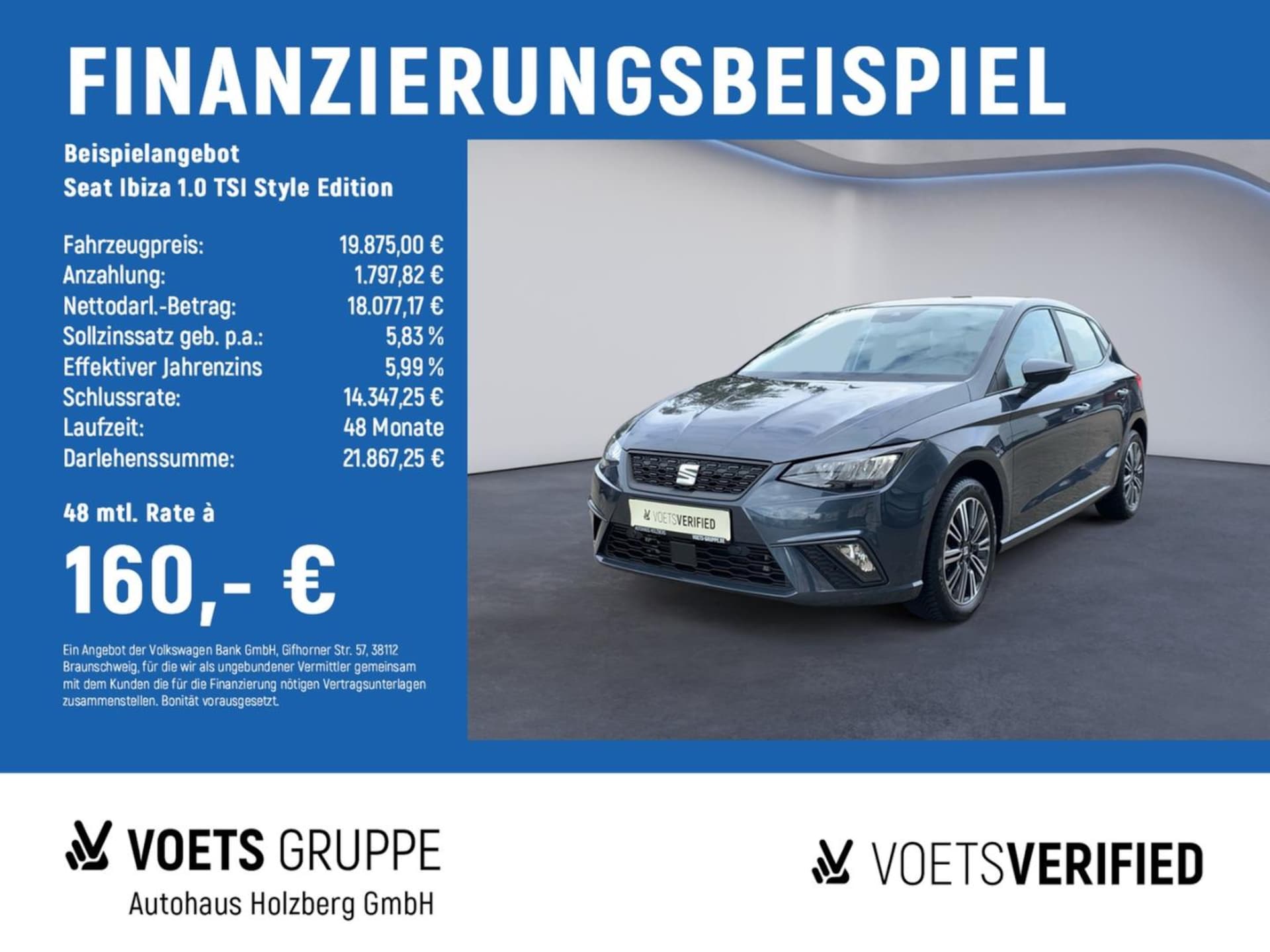 Seat Ibiza — SEAT Ibiza Ibiza 1.0 TSI Style Edition SZH+FullLink+LED