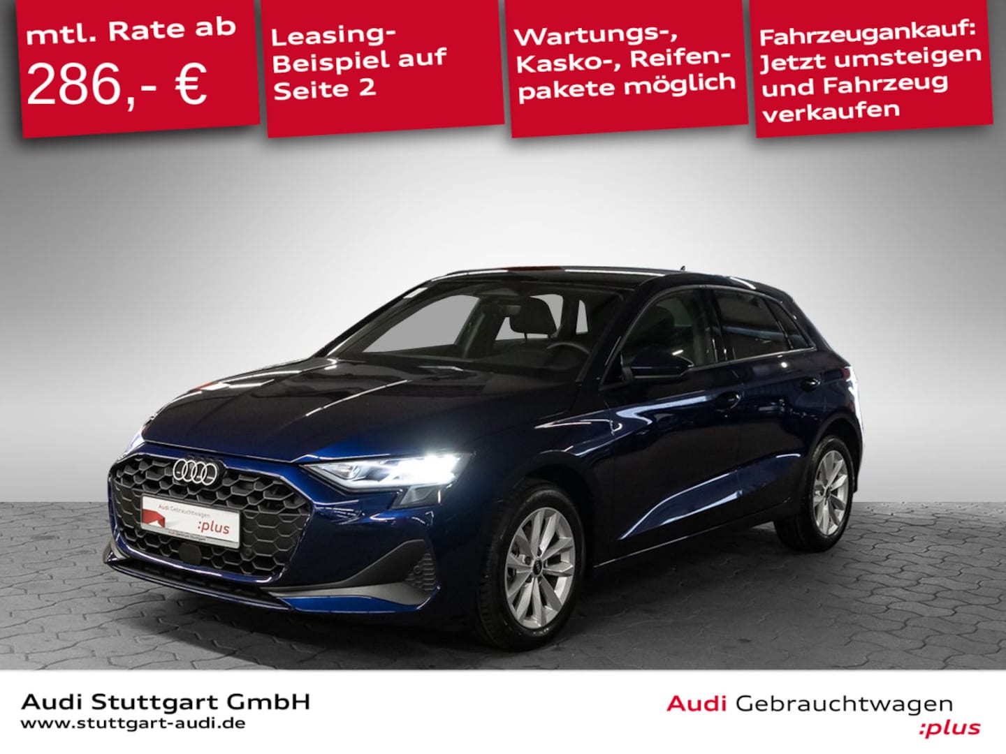 Bild über Audi A3 Sportback TDI S tronic - für weitere Informationen kontaktieren Sie den Audi Partner