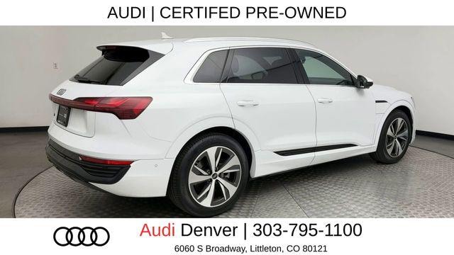 Certified 2024 Audi Q8 e-tron Premium Plus with VIN WA15AAGE9RB030412 for sale in Littleton, CO