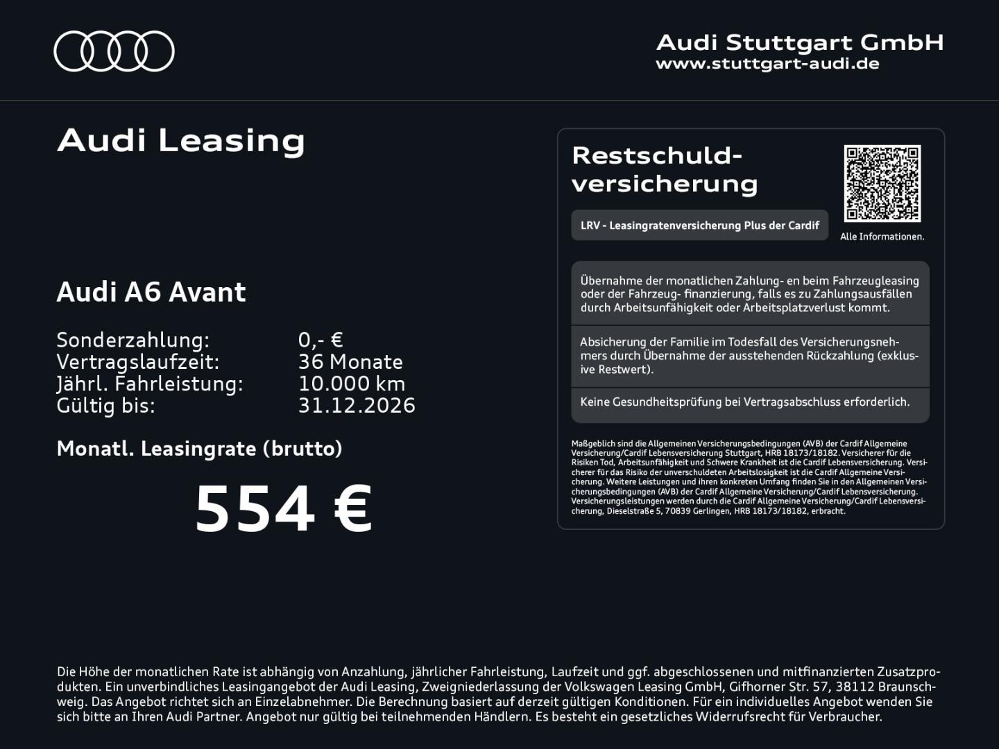 Bild über Audi A6 Avant TDI 150 kW S tronic - für weitere Informationen kontaktieren Sie den Audi Partner