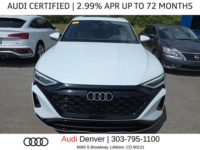 Used 2024 Audi Q8 e-tron Premium Plus with VIN WA15AAGE1RB028203 for sale in Littleton, CO
