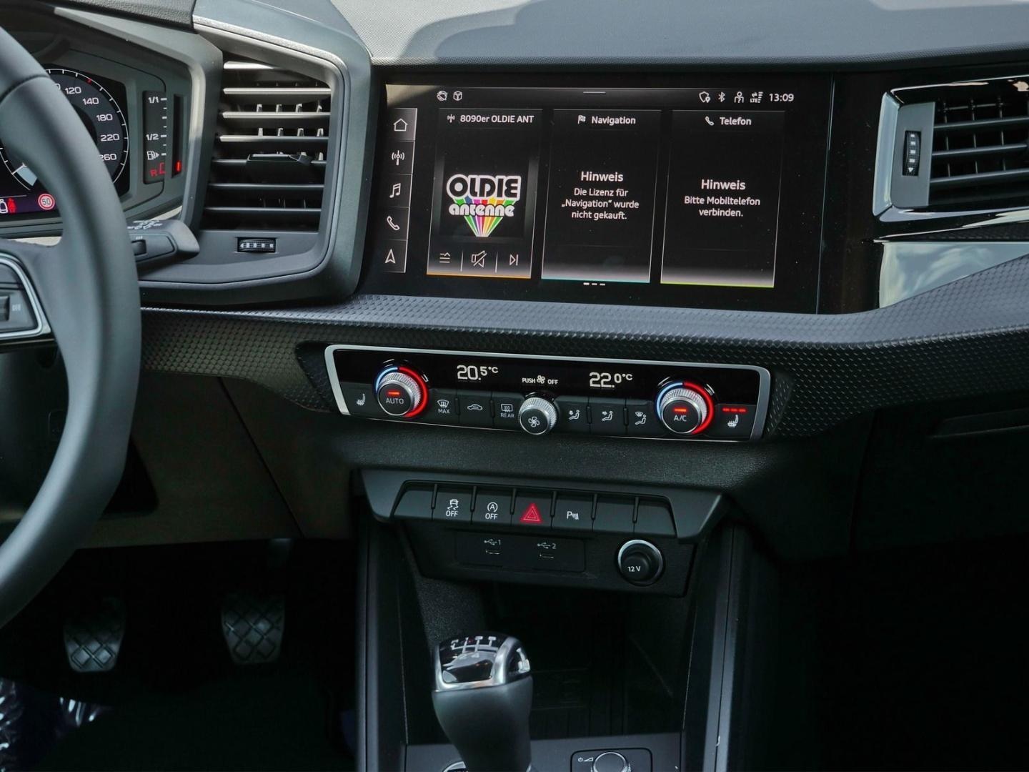 Bild über Audi A1 Sportback advanced 25 TFSI Schaltgetriebe - für weitere Informationen kontaktieren Sie den Audi Partner