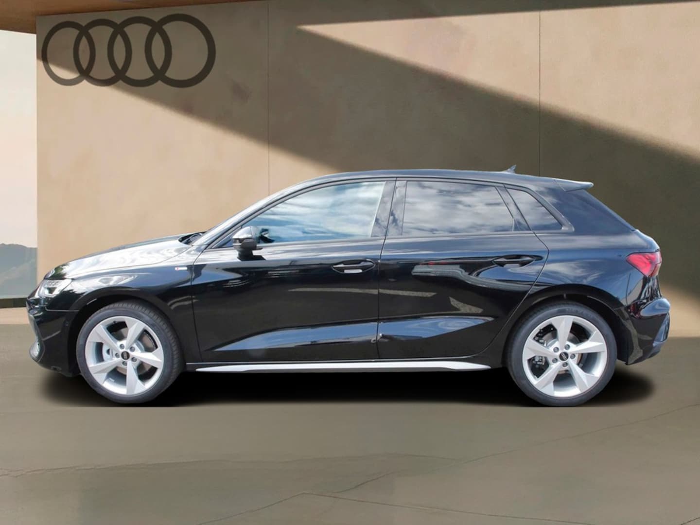 Bild über Audi A3 Sportback S line TFSI quattro 150 kW S tronic - für weitere Informationen kontaktieren Sie den Audi Partner
