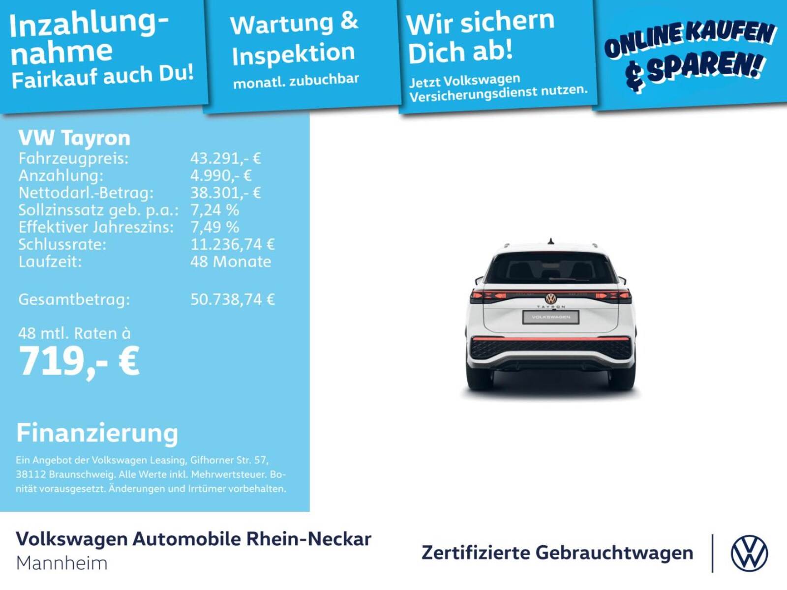 Volkswagen Tayron – Bild 2