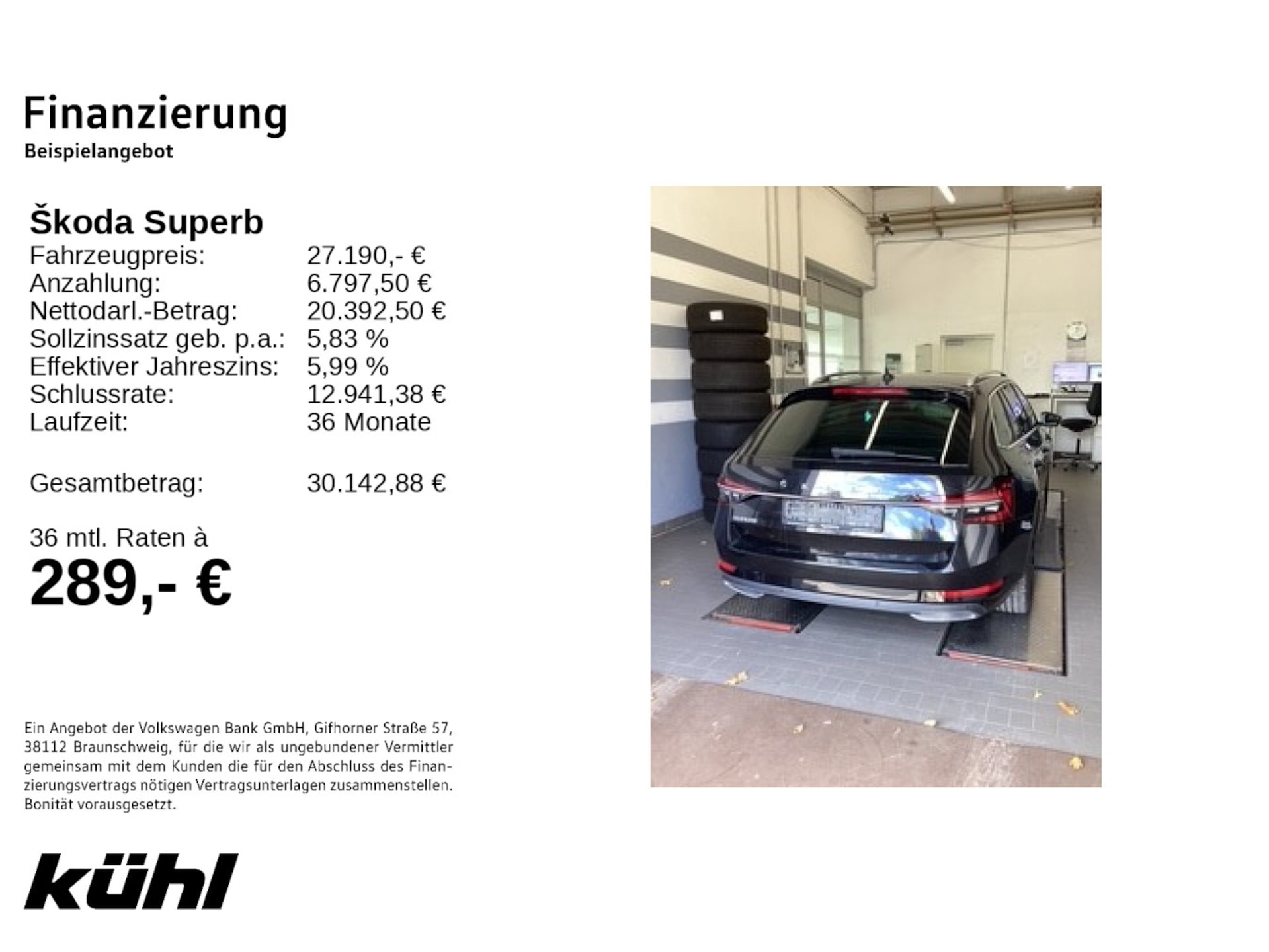 Skoda Superb Combi Laurin & Klement