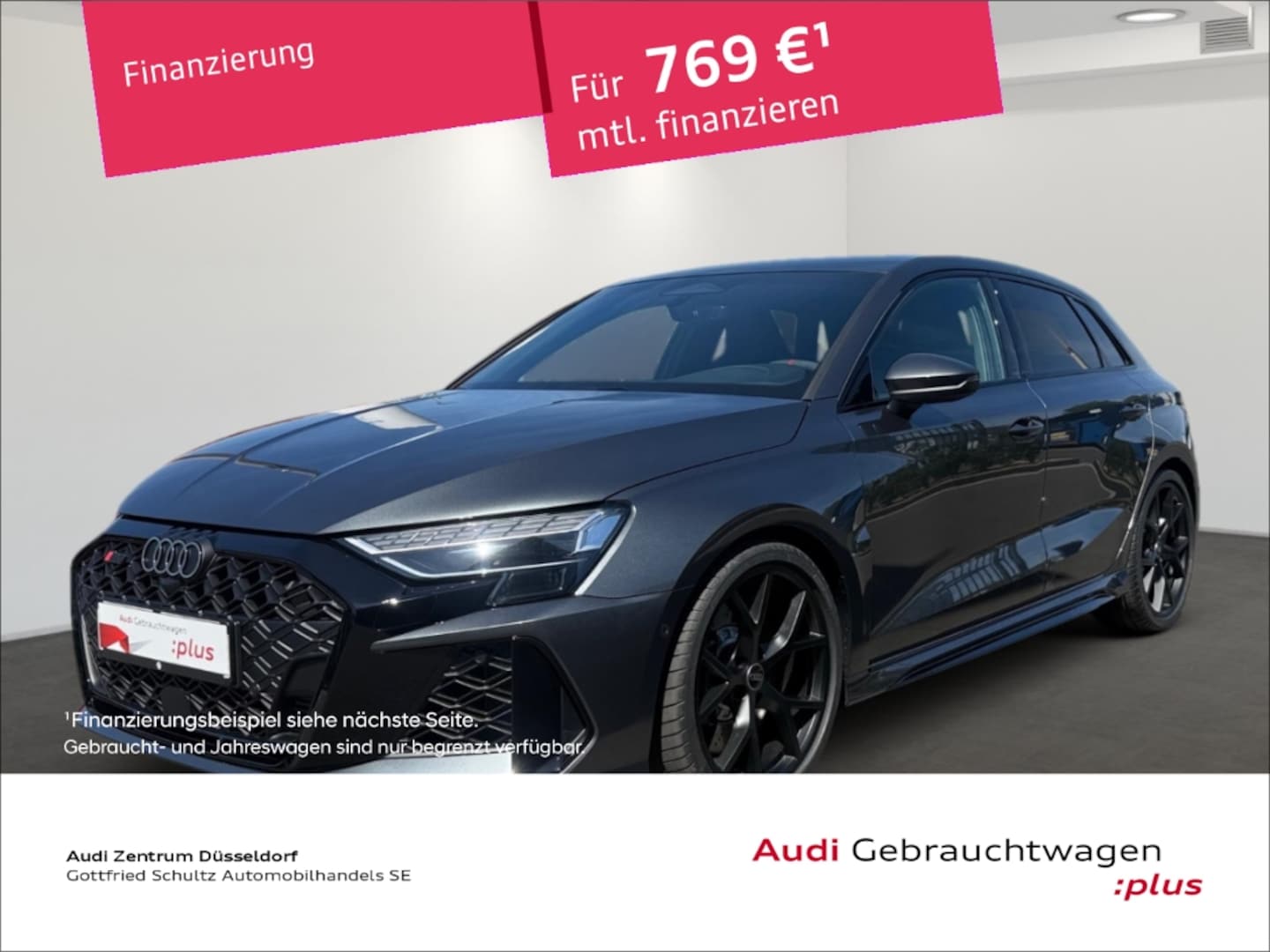 Bild über Audi RS 3 Sportback TFSI quattro 294 kW S tronic - für weitere Informationen kontaktieren Sie den Audi Partner