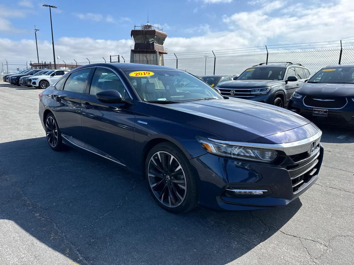 Used 2019 Honda Accord Hybrid EX-L with VIN 1HGCV3F58KA014584 for sale in Palo Alto, CA