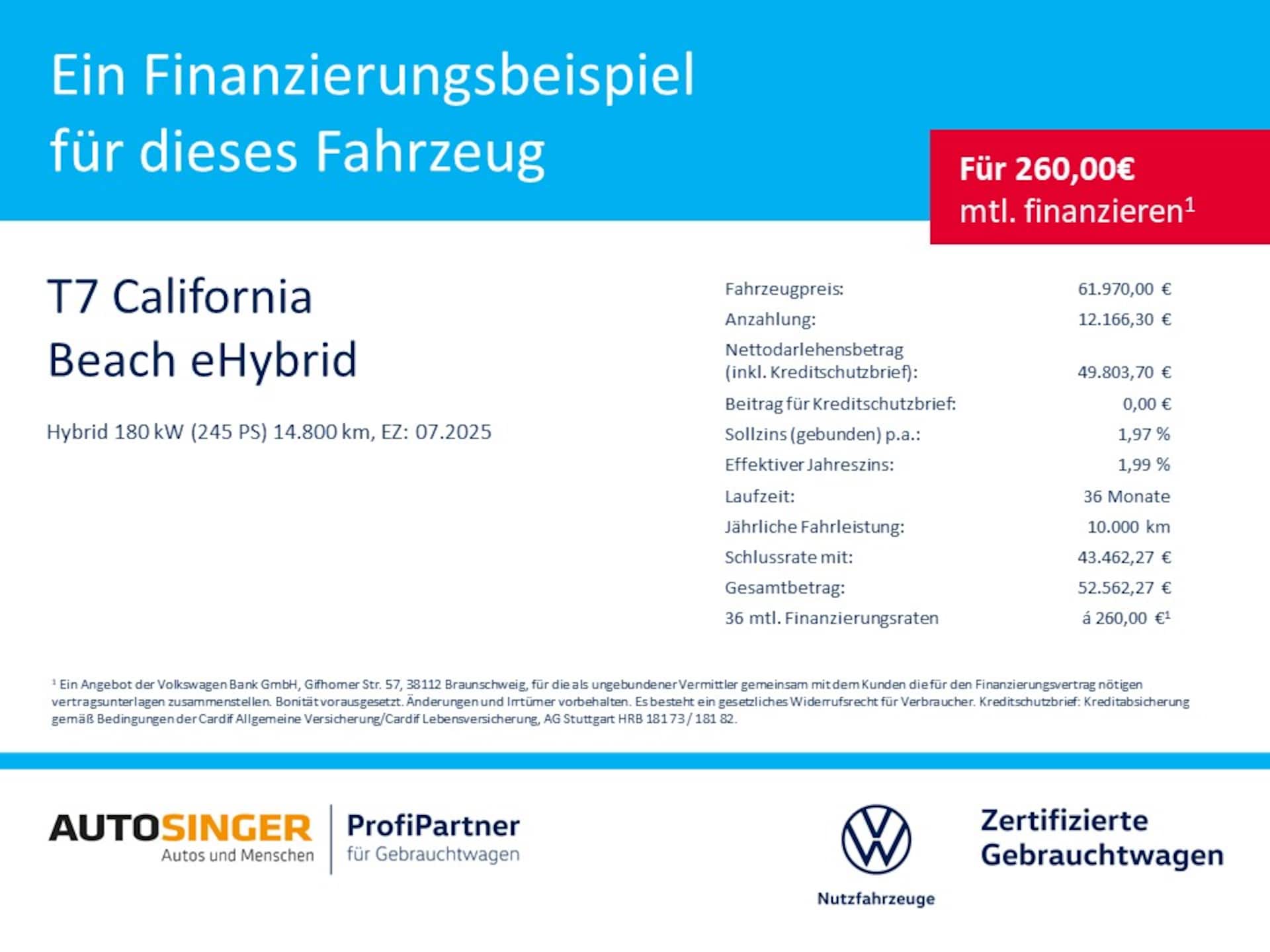 Volkswagen California Beach Tour
