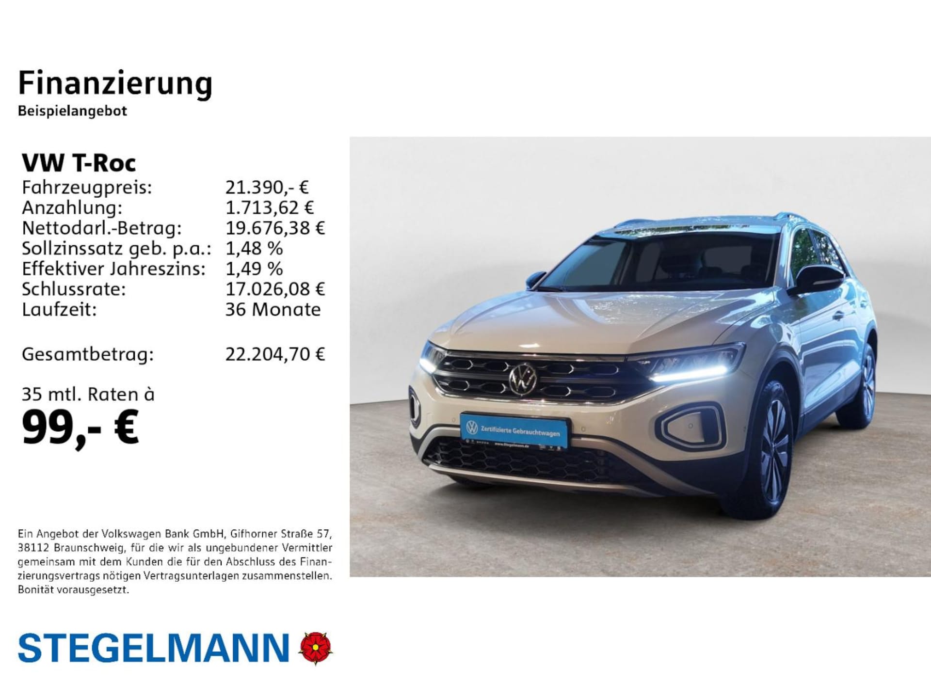 Volkswagen T-Roc Life